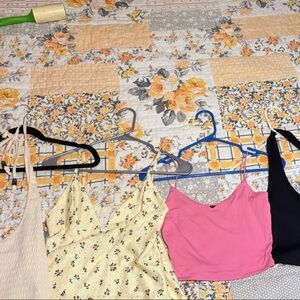 Mixed Women's Tops Bundle - Pink, Yellow, Black